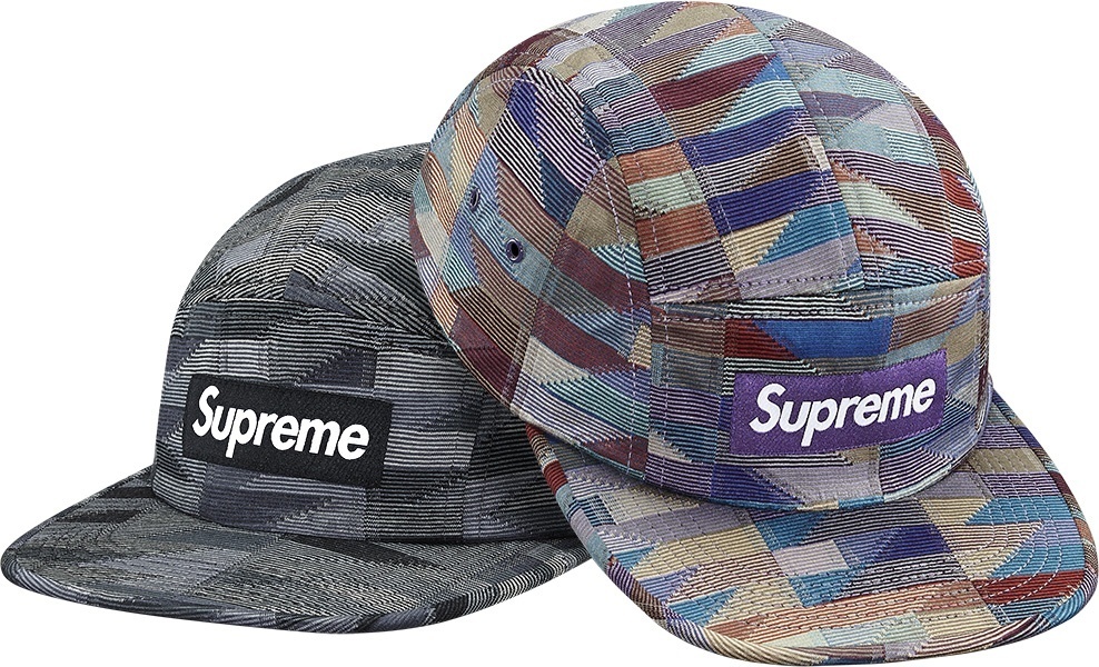 Intarsia Camp Cap